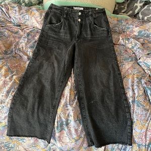 Wide leg jeans